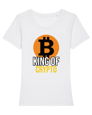 Bitcoin King Of Crypto White