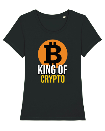 Bitcoin King Of Crypto Black