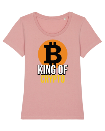 Bitcoin King Of Crypto Canyon Pink