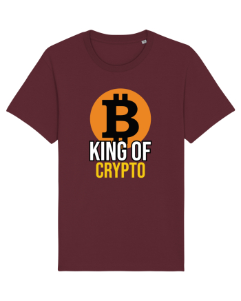 Bitcoin King Of Crypto Burgundy