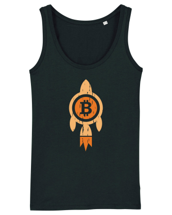 Bitcoin Rocket Black