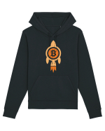 Bitcoin Rocket Hanorac Unisex Drummer