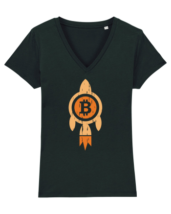 Bitcoin Rocket Black