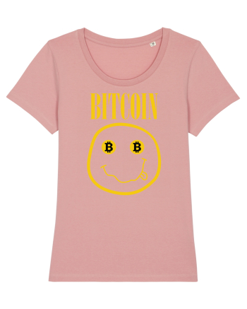 Bitcoin Smiley Face Canyon Pink