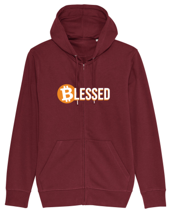 Blessed Bitcoin Burgundy