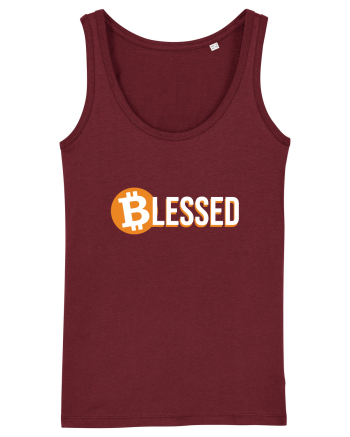 Blessed Bitcoin Burgundy