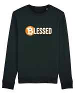 Blessed Bitcoin Bluză mânecă lungă Unisex Rise