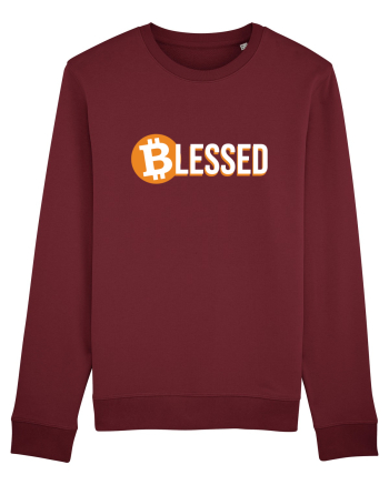 Blessed Bitcoin Burgundy