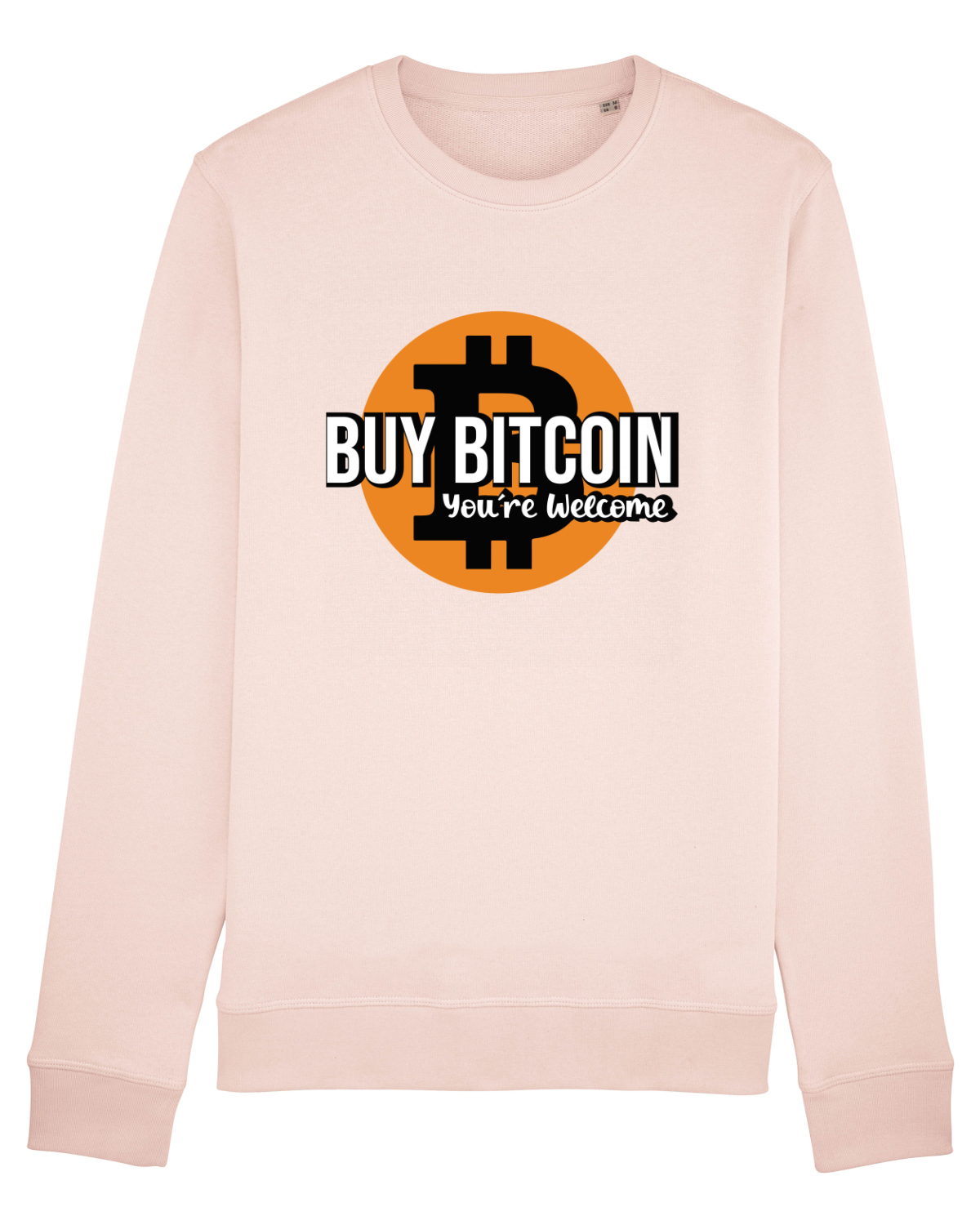 Bluză mânecă lungă Unisex Rise Candy Pink