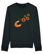 Catch the Bitcoin Bluză mânecă lungă Unisex Rise