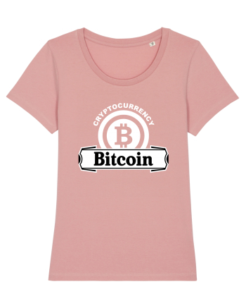 Cryptocurrency Bitcoin Canyon Pink