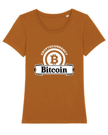 Cryptocurrency Bitcoin Roasted Orange