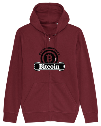 Cryptocurrency Bitcoin Burgundy