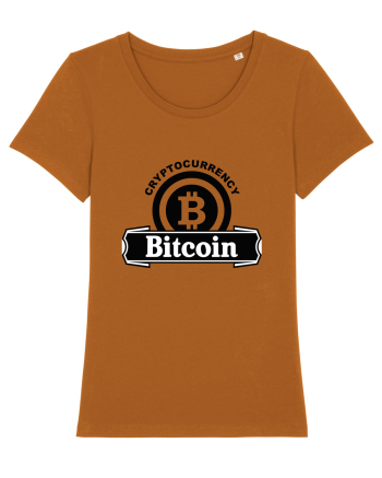 Cryptocurrency Bitcoin Roasted Orange