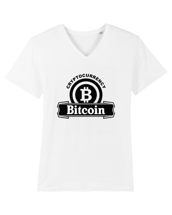 Cryptocurrency Bitcoin White
