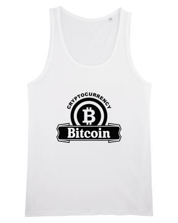 Cryptocurrency Bitcoin White