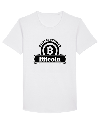 Cryptocurrency Bitcoin White