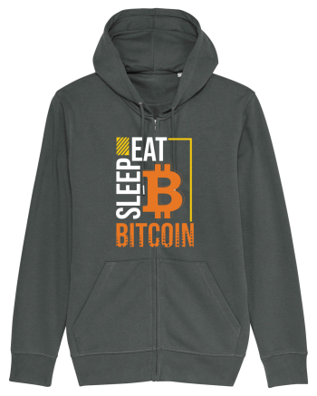 Eat Sleep Bitcoin Anthracite