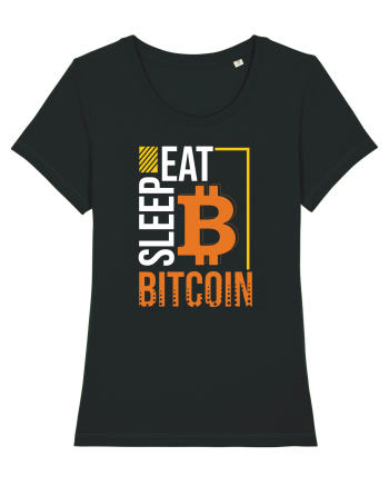 Eat Sleep Bitcoin Black