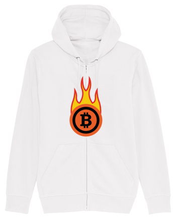 Fireball Bitcoin White