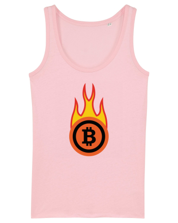 Fireball Bitcoin Cotton Pink
