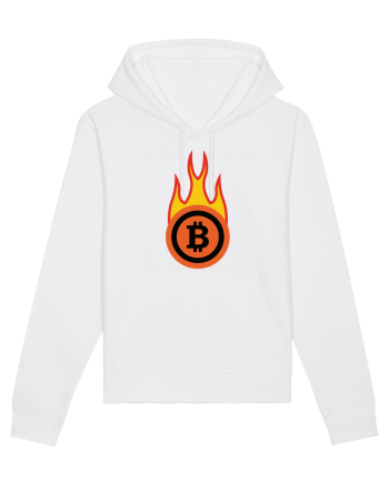 Fireball Bitcoin White