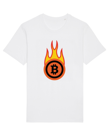 Fireball Bitcoin White