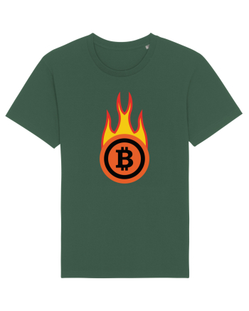 Fireball Bitcoin Bottle Green