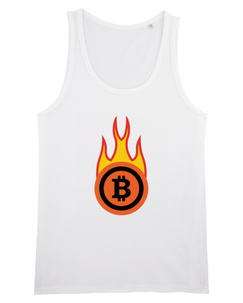 Fireball Bitcoin White