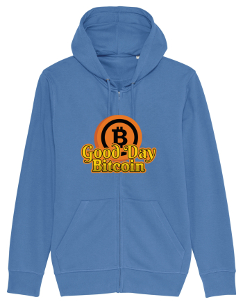 Good Day Bitcoin Bright Blue