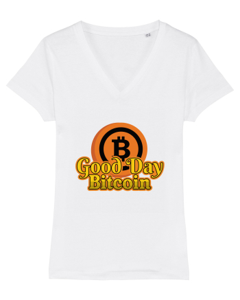Good Day Bitcoin White