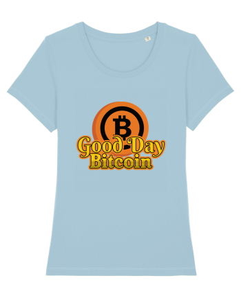 Good Day Bitcoin Sky Blue