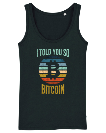 I Told You So Bitcoin Black