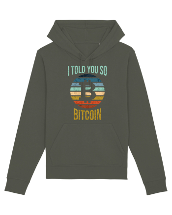I Told You So Bitcoin Khaki