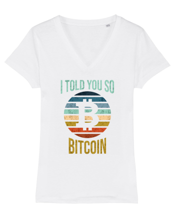 I Told You So Bitcoin White