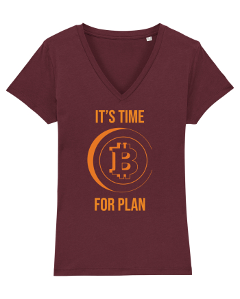 It's Time For B Plan Burgundy