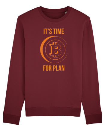 It's Time For B Plan Burgundy
