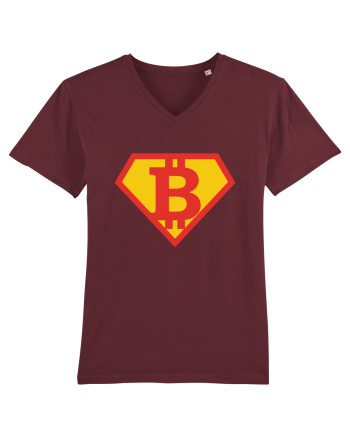 Super Bitcoin Burgundy
