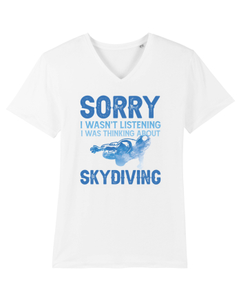 Skydiving Sorry I Wasn't Listening White