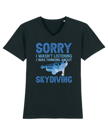 Skydiving Sorry I Wasn't Listening Black