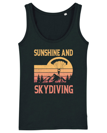 Sunshine And Skydiving Black