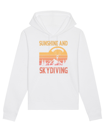 Sunshine And Skydiving White
