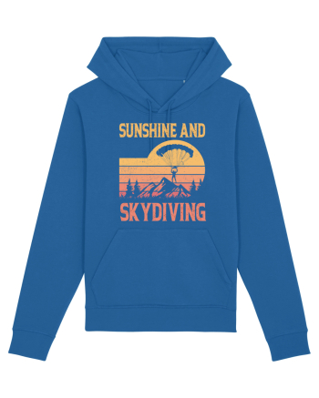 Sunshine And Skydiving Royal Blue