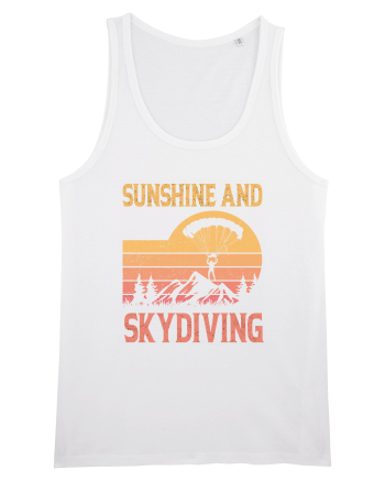 Sunshine And Skydiving White