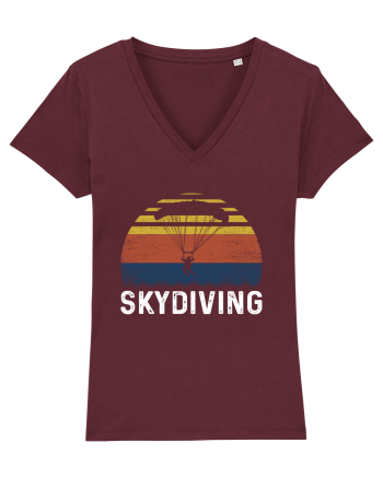 Skydiving Burgundy
