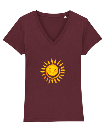 Sunshine smile Burgundy