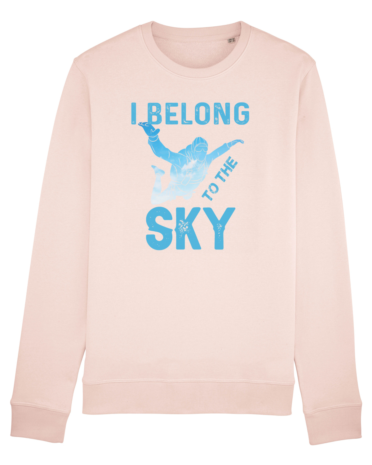 Bluză mânecă lungă Unisex Rise Candy Pink
