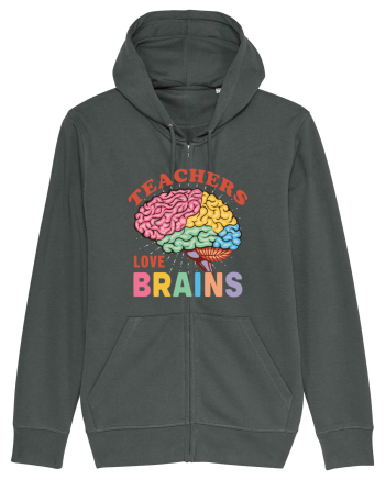 Teachers Love Brains Anthracite