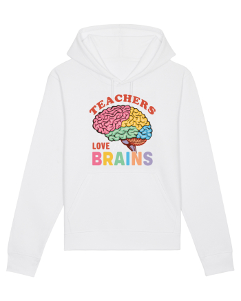 Teachers Love Brains White