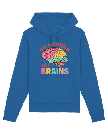 Teachers Love Brains Royal Blue